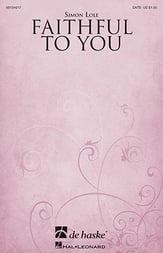 Faithful to You SATB choral sheet music cover